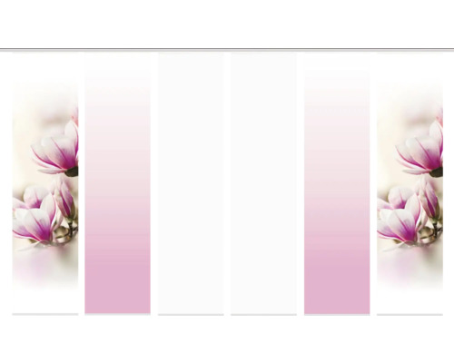 Decoratief magnolia motief voor een stijlvolle kamerinrichting