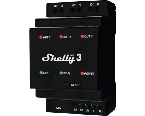 Shelly Pro 3 Smart Home Controller