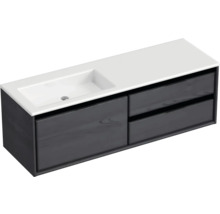 Wastafelonderkast met wastafel en laden