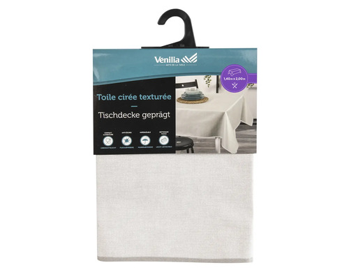 Venilia tafelkleed met reliëf, circa 1,40 meter maal 2,00 meter