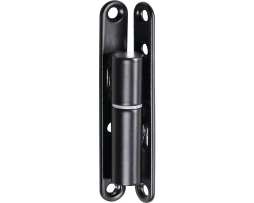 HETTICH Scharnier 8x63 mm zwart, 10 stuks Metalen scharnier met bevestigingsgaten