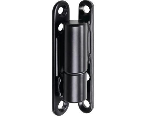 HETTICH Scharnier WF 15x83,5 mm zwart, 10 stuks Stalen scharnier met gaten voor bevestiging