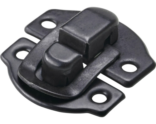 HETTICH Kistslot 28x30 mm zwart, 10 stuks Metalen koffer sluiting