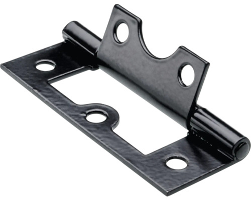 HETTICH Lamelscharnier 60x25 mm zwart, 25 stuks Inclusief deurband