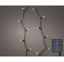 Solarlichtsnoer met meerdere lampjes en zonnepaneel