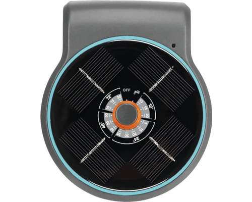 Solargestuurde waterregelaar voor de tuin