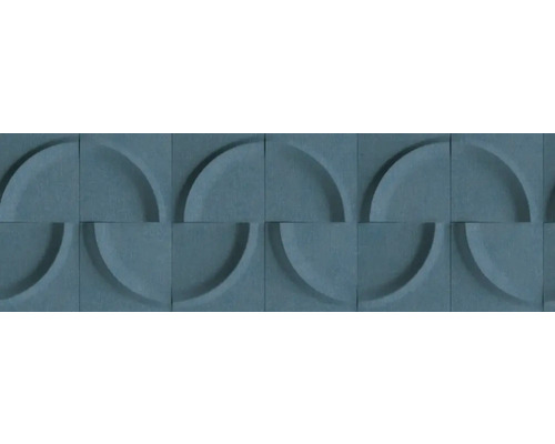 MARBURG Behangrand vlies 34470 Shades 3D-optiek 500x17 cm 3D-wandpaneel met cirkelboogpatroon