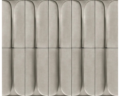 MARBURG Vliesbehang 34475 Shades 3D steenoptiek beige Patroon van wandtegels met verticaal ribbeldesign