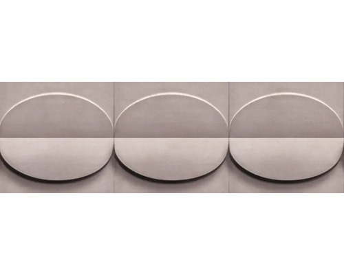 MARBURG Behangrand vlies 34494 Shades 3D-optiek 500x17 cm Decoratieve wandpanelen met halfcirkelvormig reliëfpatroon.