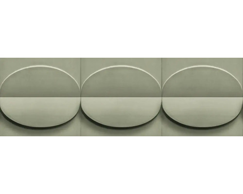 MARBURG Behangrand vlies 34495 Shades 3D-optiek 500x17 cm Keramische tegels met halve maan reliëf