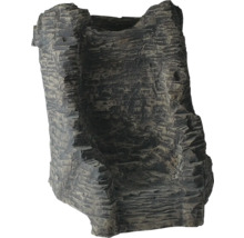 Decoratieve waterval voor tuinvijvers met rotslook