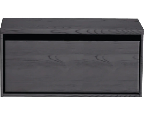 SANOX Wastafelonderkast Loft 48,6x100,2 cm black oak