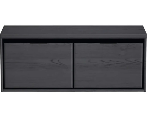 Hangende wastafelonderkast met twee deuren