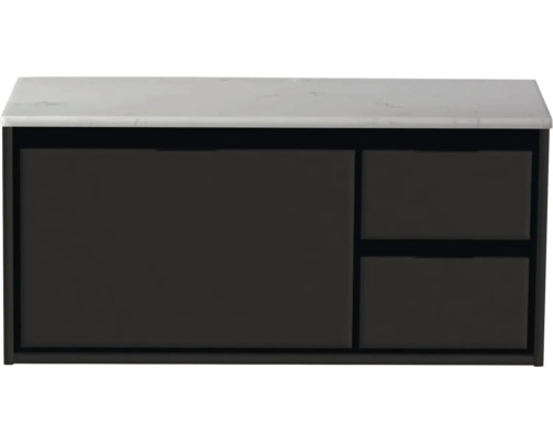 Wastafelonderkast met lades en wastafelblad