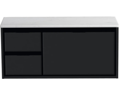 Wastafelonderkast met lades en opbergruimte