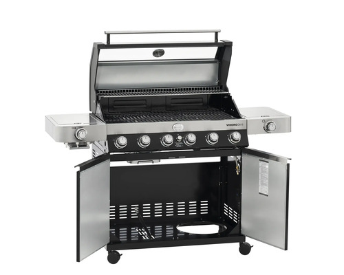 Gasbarbecue met onderkast en zijplateaus