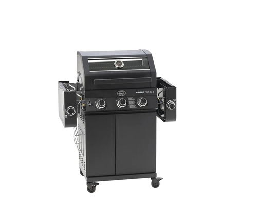 Rösle Videro Pro G3-S gasbarbecue met drie branders en onderkast