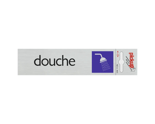 PICKUP Informatiebord douche 4,4x16,5 cm PICKUP Informatiebord douche 4,4x16,5 cm