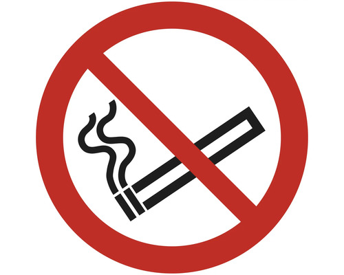 PICKUP Verbordsbord verboden te roken ø 18 cm