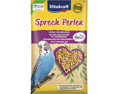 VITAKRAFT spreek-parels voor parkieten 20 gr VITAKRAFT spreek-parels voor parkieten 20 gr