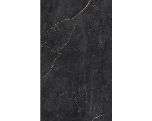 Donkere tegel met marmerlook en goudkleurige aders