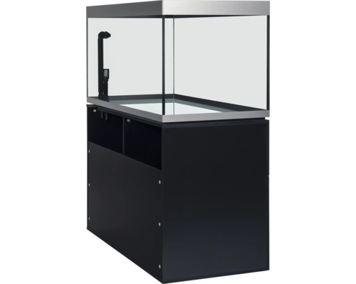 Aquarium met zwart onderstel