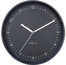 Wandklok met uur- en minutenwijzer