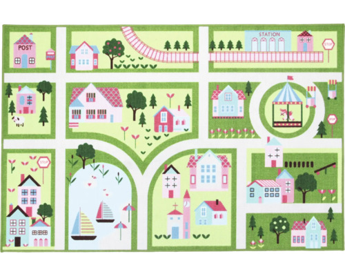 Speelkleed Green Play Rug groen 80x140 cm Speelkleed Green Play Rug groen 80x140 cm