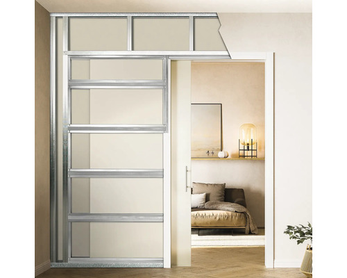 ECLISSE Unico Plus EF schuifdeursysteem 860 x 2110 mm CW75 ECLISSE Unico Plus EF schuifdeursysteem 860 x 2110 mm CW75