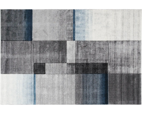 Vloerkleed Timelapse grijs/blauw 160x230 cm Vloerkleed Timelapse grijs/blauw 160x230 cm