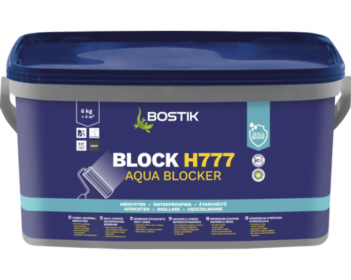 BOSTIK BLOCK H777 AQUA BLOCKER Hybride universele afdichting 6 Kg BOSTIK BLOCK H777 AQUA BLOCKER Hybride universele afdichting 6 Kg