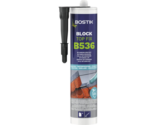 BOSTIK BLOCK B536 Bitumen lijm, 445 g