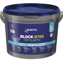 Bostik Block B705 Top Elastic afdichtmiddel in emmer, inhoud 12 liter, voor afdichting en impregnering
