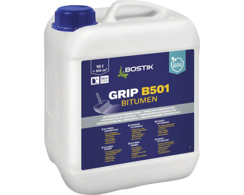 BOSTIK GRIP B501 BITUMEN Bitumenvoorstrijk 10 l BOSTIK GRIP B501 BITUMEN Bitumenvoorstrijk 10 l