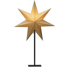 Sterlamp met acht punten op een standaard
