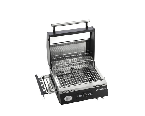 Open gasbarbecue met grillrooster en vetopvangbak