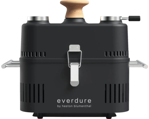 EVERDURE Houtskool barbecue Cube 360 zwart incl. gereedschapset EVERDURE Houtskool barbecue Cube 360 zwart incl. gereedschapset