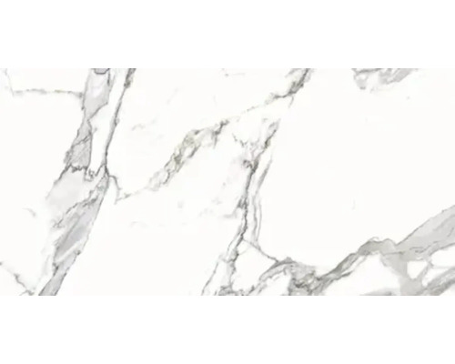 Wand- en vloertegel Calacatta wit-grijs gemarmerd 59,7x119,7 cm gerectificeerd