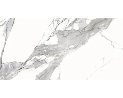 Wand- en vloertegel Calacatta wit-grijs gemarmerd 59,7x119,7 cm gerectificeerd