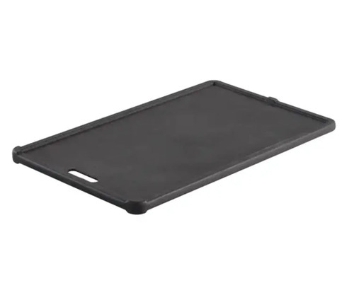 Rechthoekige grillplaat van gietijzer