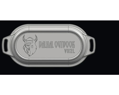 Valhal Outdoor VH2L gietijzeren braadpan