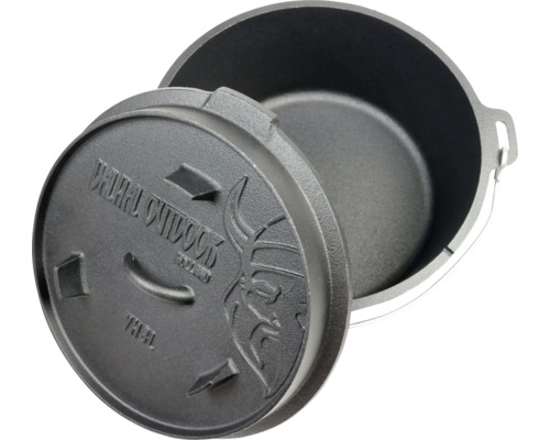Gietijzeren Dutch Oven met deksel van Valhal Outdoor
