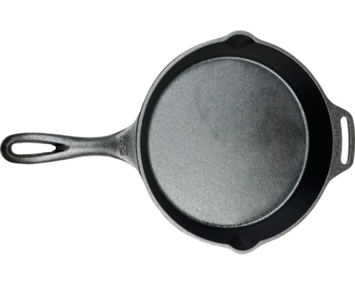 VALHAL Skillet Koekenpan gietijzer met steel Ø 25 cm zwart