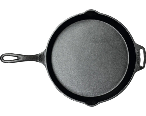 VALHAL Skillet Koekenpan gietijzer met steel Ø 30 cm zwart