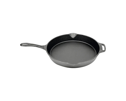 Gietijzeren koekenpan met handvat