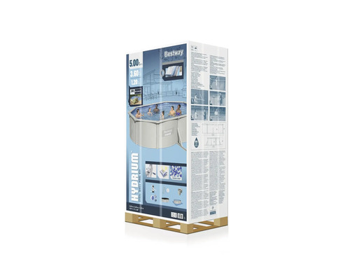 Verpakking van de Bestway Hydrium Steel Wall Pool Set
