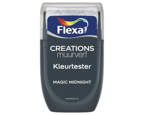 FLEXA Creations muurverf kleurtester Magic Midnight 30 ml Flexa Creations muurverf kleurtester Magic Midnight