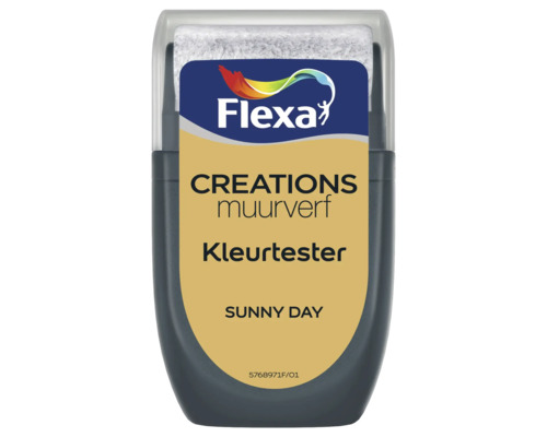 FLEXA Creations muurverf kleurtester Sunny Day 30 ml Flexa Creations muurverf kleurtester Sunny Day