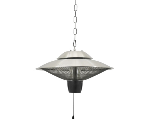Plafond terrasverwarmer met kettingophanging voor buiten