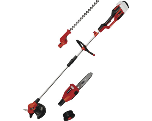 Einhell accu multifunctioneel gereedschap met diverse hulpstukken voor tuinwerkzaamheden